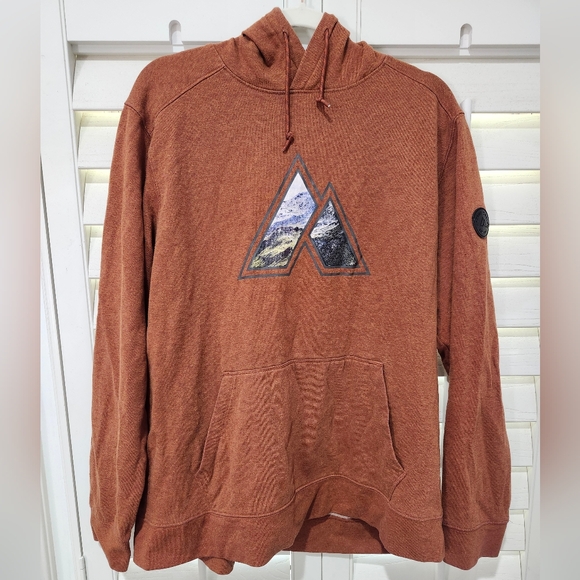 Alpine Design Men's Rust Hoodie XL - Picture 1 of 3